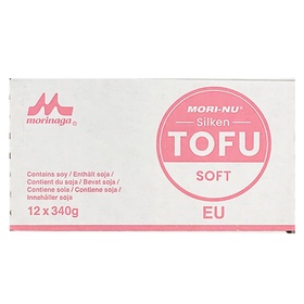 12盒装 日本森永 Mori-Nu 营养嫩豆腐 红盒 340g*12